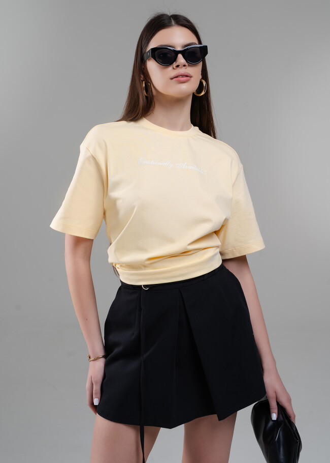 Футболка Oversize з принтом
