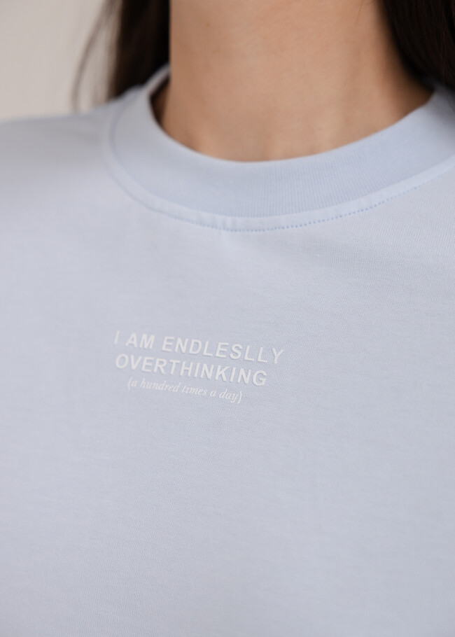 Футболка oversize з принтом