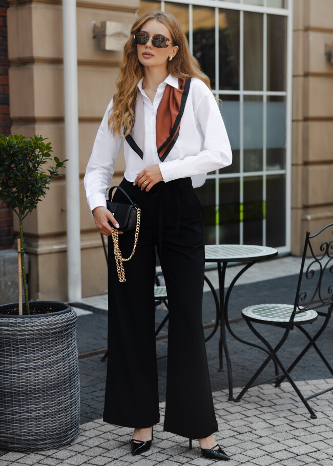 Укорочена поплінова сорочка